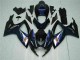 Schwarz Blau GSXR 600 / 750 K6 2006-2007 Vollverkleidung Schwarz Blau GSXR 600 / 750 K6 2006-2007 Vollverkleidung