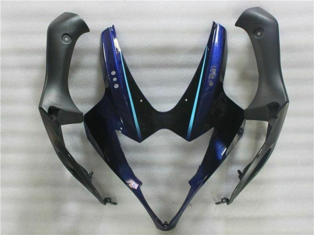 Schwarz Blau Weiß GSXR 1000 K5 2005-2006 Verkleidungen Schwarz Blau Weiß GSXR 1000 K5 2005-2006 Verkleidungen