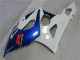 Schwarz Blau Weiß GSXR 1000 K5 2005-2006 Verkleidungen Schwarz Blau Weiß GSXR 1000 K5 2005-2006 Verkleidungen
