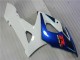 Schwarz Blau Weiß GSXR 1000 K5 2005-2006 Verkleidungen Schwarz Blau Weiß GSXR 1000 K5 2005-2006 Verkleidungen