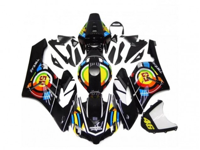 Schwarz CBR 1000 RR 2004-2005 Verkleidungen