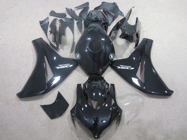 Schwarz CBR 1000 RR 2008-2011 Verkleidungen Komplett Sets