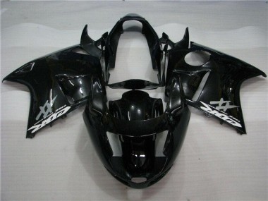 Schwarz CBR 1100 XX 1996-2007 Verkleidungen Komplett Sets