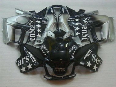 Schwarz CBR 600 F3 1995-1998 Verkleidungen Komplett Sets