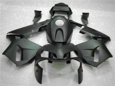 Schwarz CBR 600 RR 2003-2004 Verkleidungen Komplett Sets