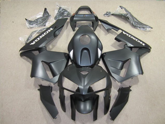 Schwarz CBR 600 RR 2005-2006 Motorrad Verkleidung Schwarz CBR 600 RR 2005-2006 Motorrad Verkleidung