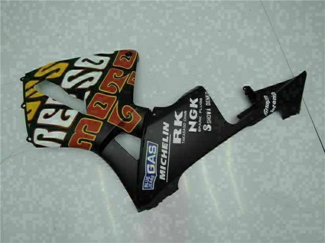 Schwarz CBR 600 RR 2005-2006 Motorrad Vollverkleidung