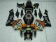 Schwarz CBR 600 RR 2005-2006 Motorrad Vollverkleidung