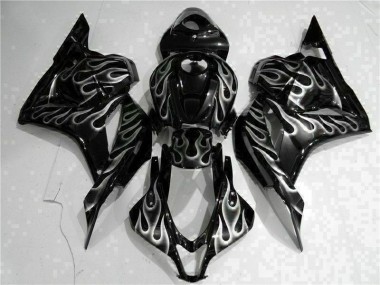Schwarz CBR 600 RR 2009-2012 Verkleidung