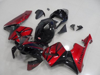 Schwarz Candy Rot CBR 600 RR 2003-2004 Verkleidungen