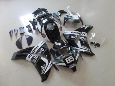 Schwarz Castrol 65 CBR 1000 RR 2008-2011 Verkleidungen