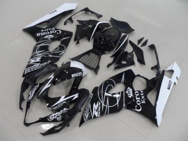 Schwarz Corona GSXR 1000 K5 2005-2006 Verkleidungen
