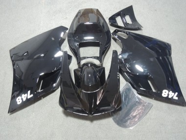 Schwarz Ducati 748 1993-2005 Verkleidungen