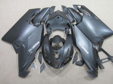 Schwarz Ducati 749 2003-2004 Verkleidungen