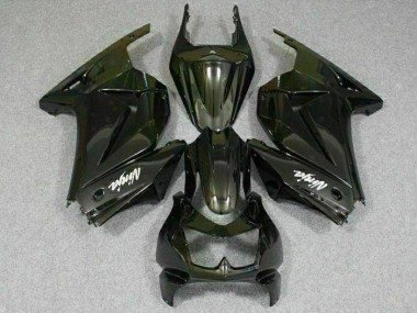 Schwarz EX250 2008-2012 Vollverkleidung