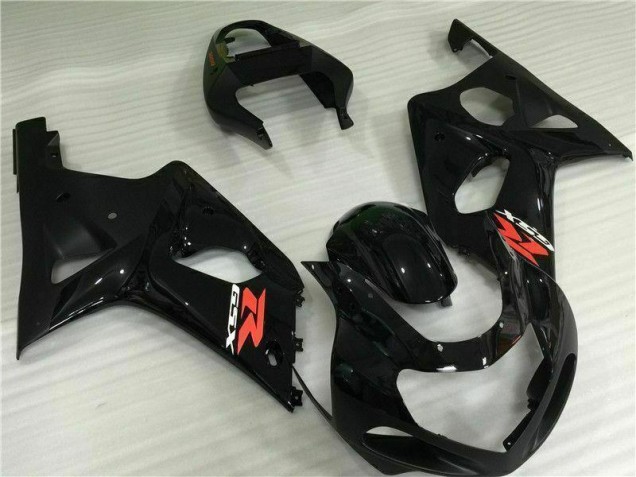 Schwarz GSXR 1000 K1 2000-2002 Verkleidungen Schwarz GSXR 1000 K1 2000-2002 Verkleidungen