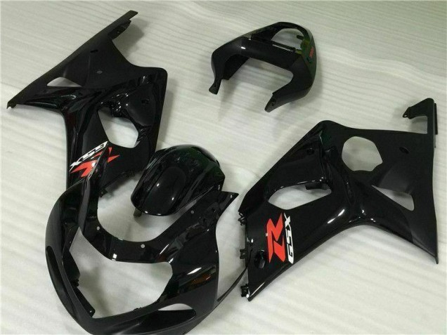 Schwarz GSXR 1000 K1 2000-2002 Verkleidungen Schwarz GSXR 1000 K1 2000-2002 Verkleidungen