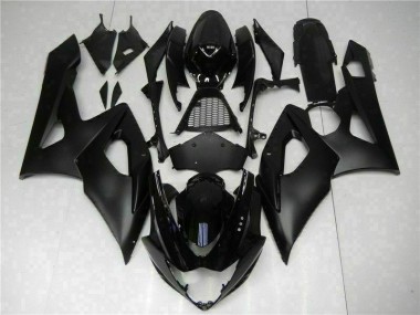 Schwarz GSXR 1000 K5 2005-2006 Verkleidungen