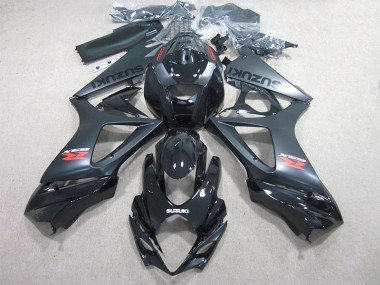 Schwarz GSXR 1000 K7 2007-2008 Verkleidung