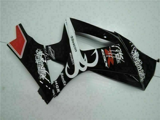 Schwarz GSXR 1000 K7 2007-2008 Verkleidungen Schwarz GSXR 1000 K7 2007-2008 Verkleidungen