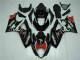 Schwarz GSXR 1000 K7 2007-2008 Verkleidungen Schwarz GSXR 1000 K7 2007-2008 Verkleidungen