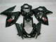 Schwarz GSXR 1000 K9 2009-2016 Motorrad Verkleidungen Schwarz GSXR 1000 K9 2009-2016 Motorrad Verkleidungen