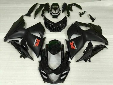 Schwarz GSXR 1000 K9 2009-2016 Verkleidungen