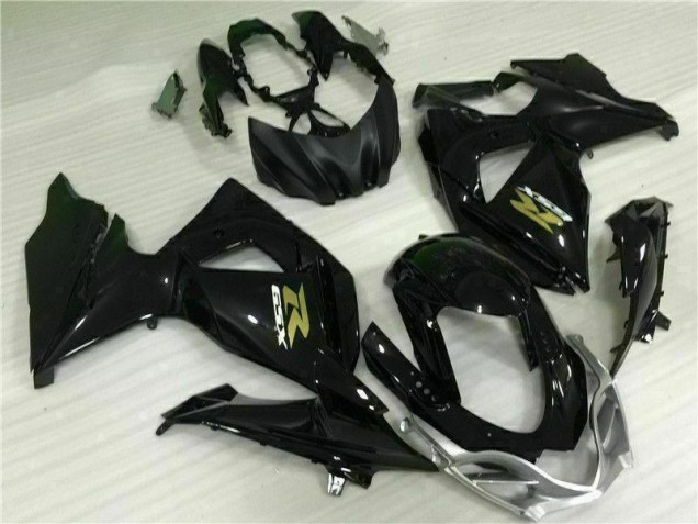 Schwarz GSXR 1000 K9 2009-2016 Vollverkleidung Schwarz GSXR 1000 K9 2009-2016 Vollverkleidung