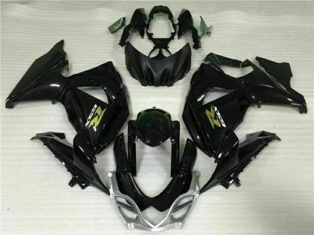 Schwarz GSXR 1000 K9 2009-2016 Vollverkleidung Schwarz GSXR 1000 K9 2009-2016 Vollverkleidung