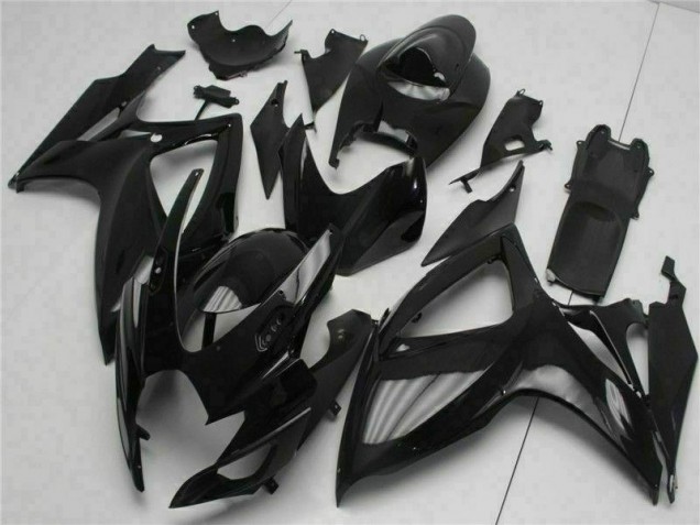 Schwarz GSXR 600 / 750 K6 2006-2007 Motorrad Verkleidung