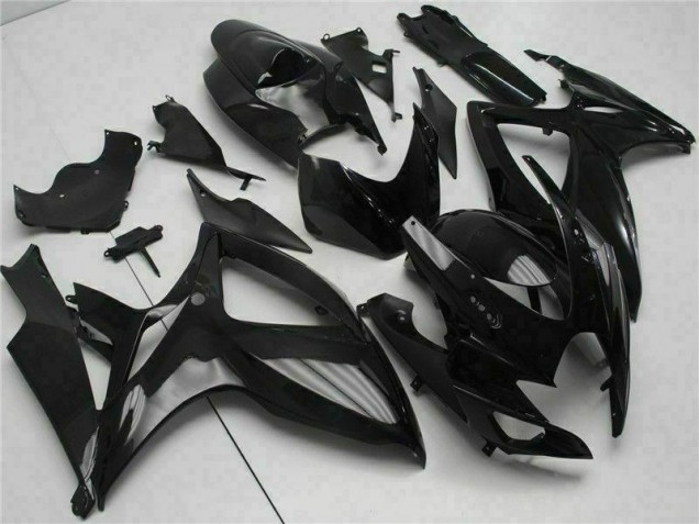 Schwarz GSXR 600 / 750 K6 2006-2007 Motorrad Verkleidung