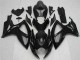 Schwarz GSXR 600 / 750 K6 2006-2007 Motorrad Verkleidung