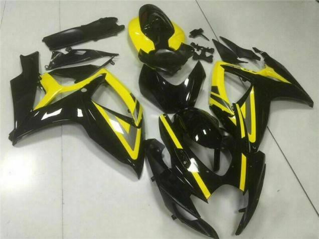 Schwarz GSXR 600 / 750 K6 2006-2007 Verkleidung Schwarz GSXR 600 / 750 K6 2006-2007 Verkleidung