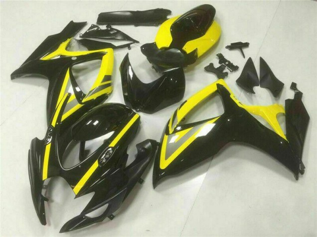 Schwarz GSXR 600 / 750 K6 2006-2007 Verkleidung Schwarz GSXR 600 / 750 K6 2006-2007 Verkleidung
