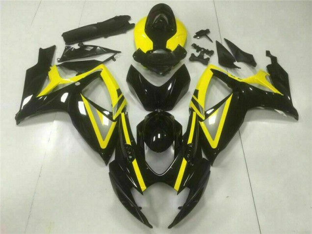 Schwarz GSXR 600 / 750 K6 2006-2007 Verkleidung Schwarz GSXR 600 / 750 K6 2006-2007 Verkleidung