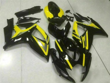Schwarz GSXR 600 / 750 K6 2006-2007 Verkleidungen & Plastik
