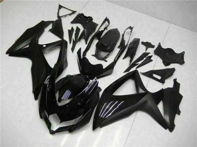 Schwarz GSXR 600 / 750 K8 2008-2010 Verkleidung