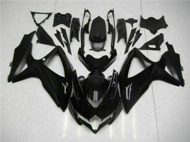 Schwarz GSXR 600 / 750 K8 2008-2010 Verkleidung