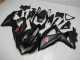 Schwarz GSXR 600 / 750 K8 2008-2010 Vollverkleidung Schwarz GSXR 600 / 750 K8 2008-2010 Vollverkleidung
