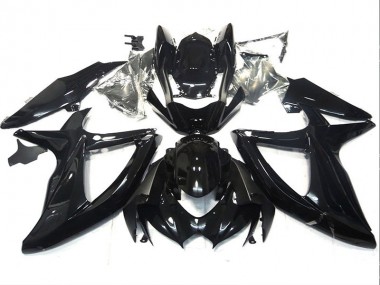 Schwarz GSXR 750 K8 2008-2010 Verkleidungen