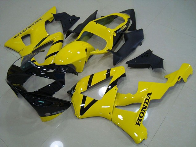 Schwarz Gelb CBR 900 RR 929 2000-2001 Verkleidungen Schwarz Gelb CBR 900 RR 929 2000-2001 Verkleidungen