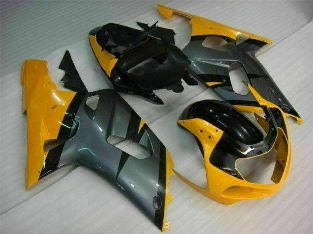 Schwarz Gelb GSXR 600 / 750 K1 K2 K3 2001-2003 Verkleidungen Schwarz Gelb GSXR 600 / 750 K1 K2 K3 2001-2003 Verkleidungen