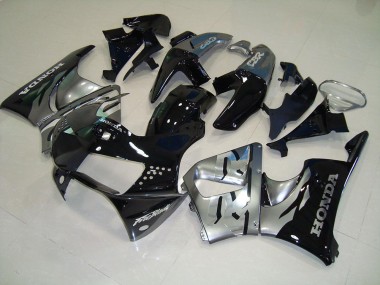 Schwarz Grau CBR 900 RR 919 1998-1999 Verkleidungen