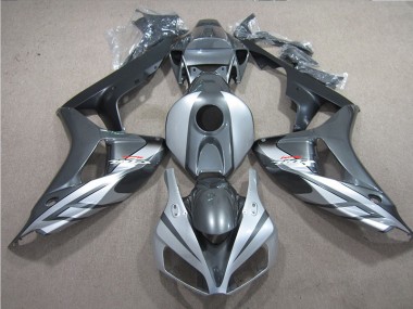 Schwarz Grau Fireblade CBR 1000 RR 2006-2007 Verkleidungen