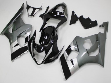 Schwarz Grau GSXR 1000 K3 2003-2004 Verkleidungen