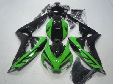 Schwarz Grün CBR 1000 RR 2006-2007 Verkleidung