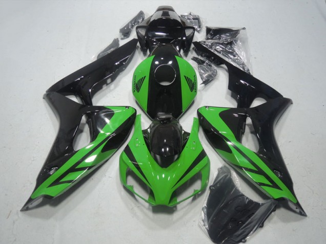 Schwarz Grün CBR 1000 RR 2006-2007 Verkleidung Schwarz Grün CBR 1000 RR 2006-2007 Verkleidung