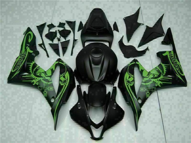 Schwarz Grün CBR 600 RR 2007-2008 Verkleidungen Schwarz Grün CBR 600 RR 2007-2008 Verkleidungen