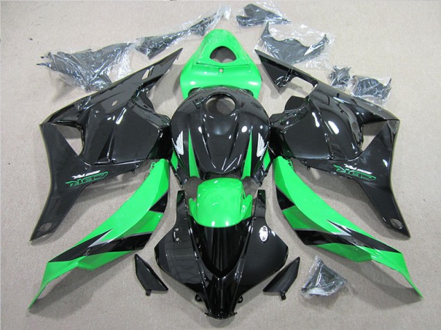 Schwarz Grün CBR 600 RR 2009-2012 Verkleidung