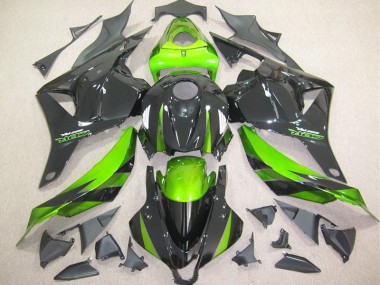 Schwarz Grün CBR 600 RR 2009-2012 Verkleidungen